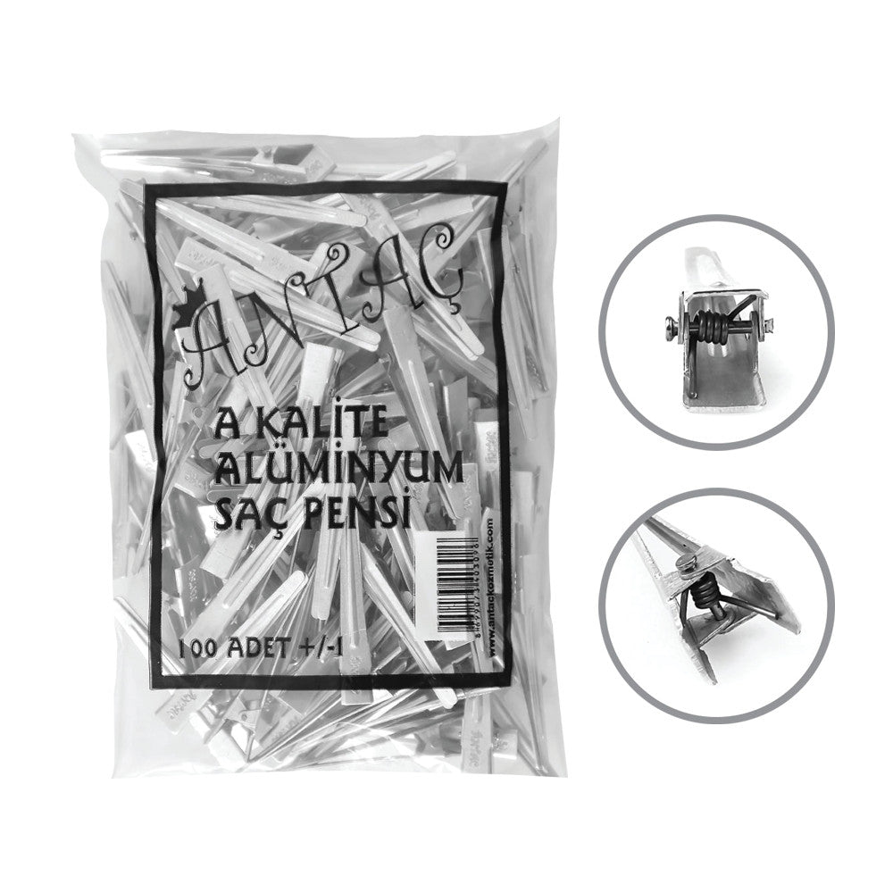 [YC1924] Antac Pinces En Métal 100 pcs