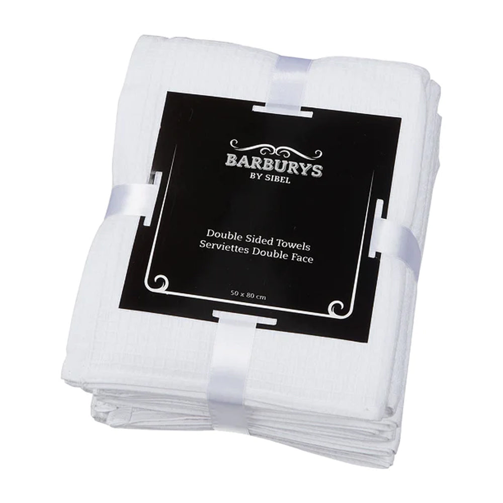 [YC3500261] Barburys Serviettes Double Face Blancs