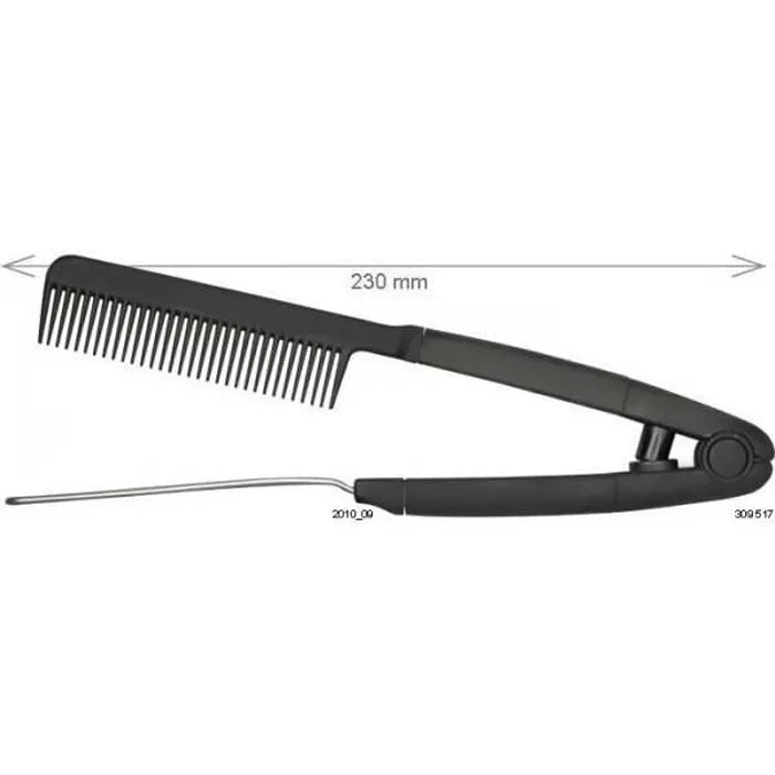 [YC309517] Centaure Peignes Lissage Brésilien Embout Metal