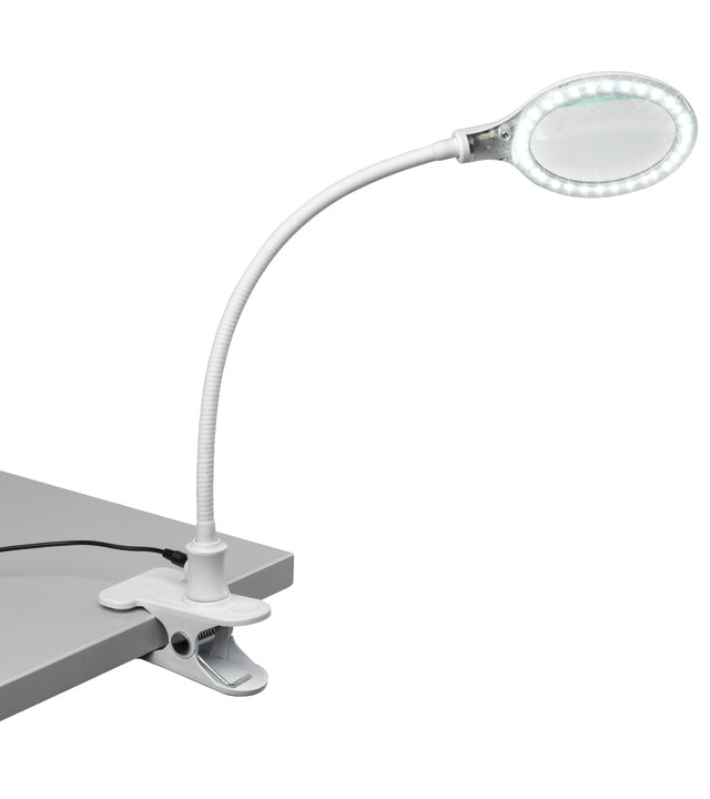 Clamp Magnifier Lamp 32 LED -3D
