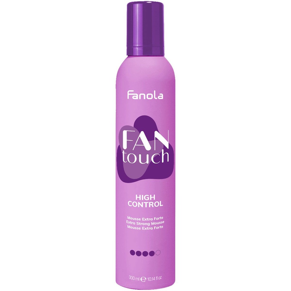 [10764] Fanola Fantouch High Control Extra Strong Mousse 300ml