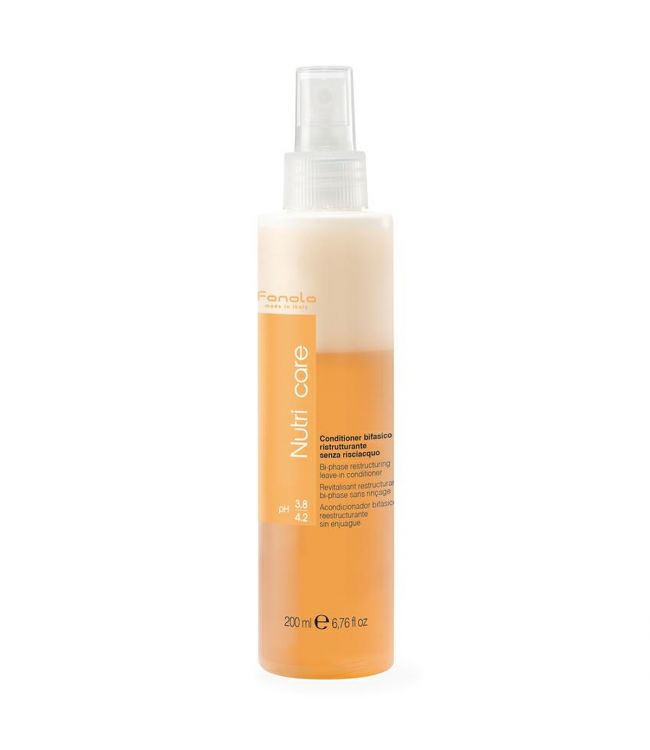 [6058] Fanola Nourishing Bi-phase Restructuring Leave-In Conditioner Spray 200ml