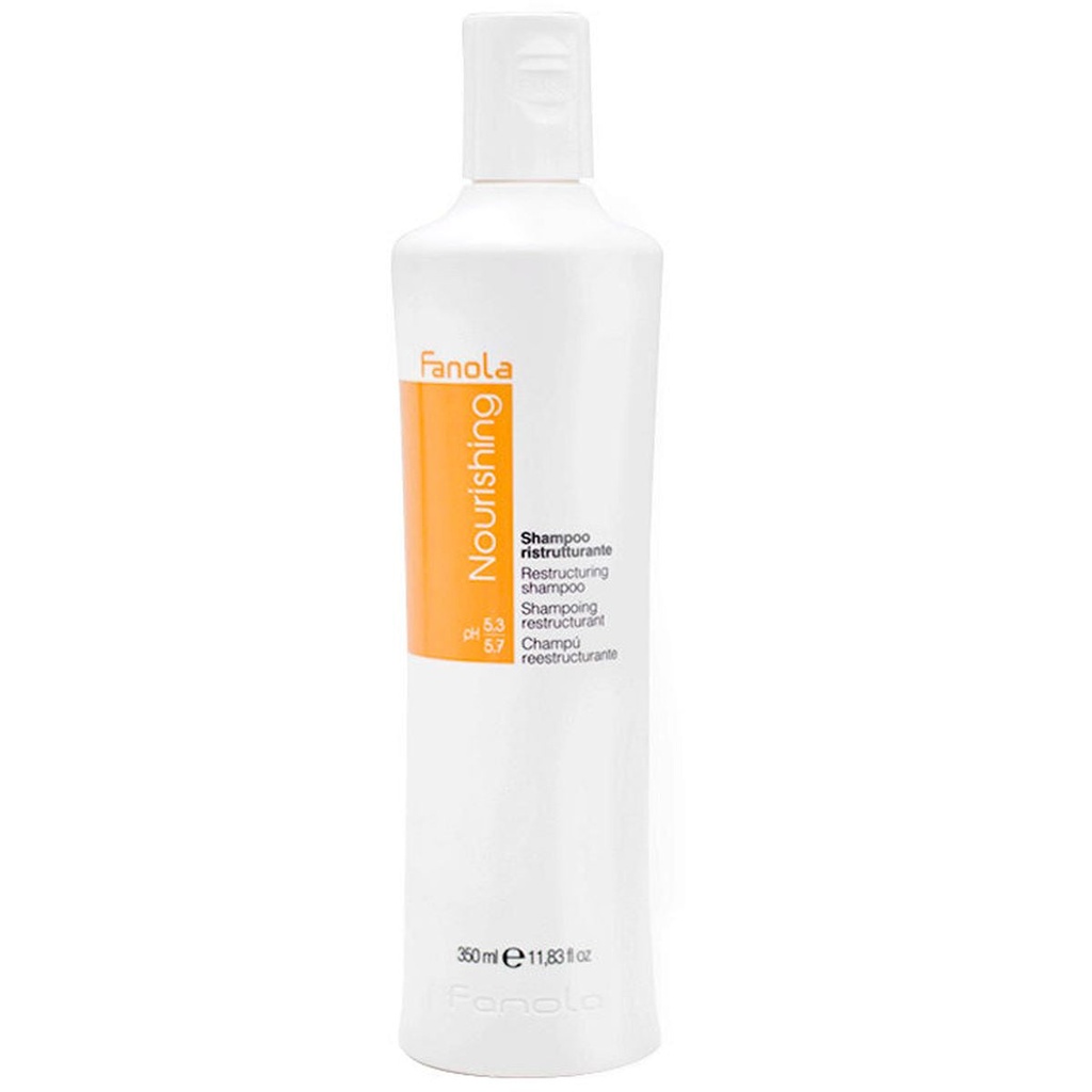 [YC8006] Fanola Nourishing Shampoing Nourrissant Pour Cheveux Secs et Abimés 350 ml
