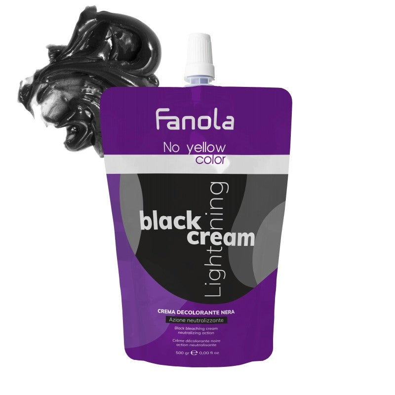 Fanola No Yellow Black Cream Lightener 500 Gr