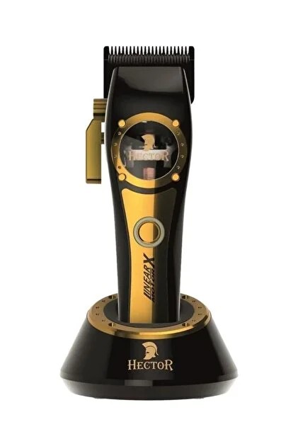 [8682] Hector Cord/Cordless Linear-X Clipper Gold