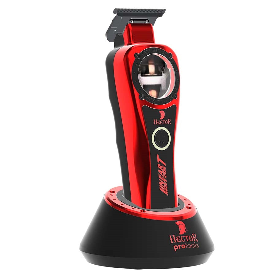 [85103] Hector Cord/Cordless Linear-T Trimmer Red