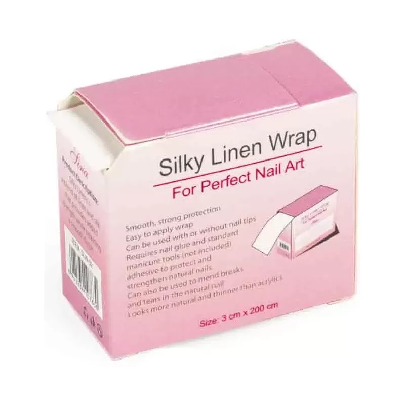 [872282] IB Silky Linen Wraps Pansements pour ongles 3x200cm
