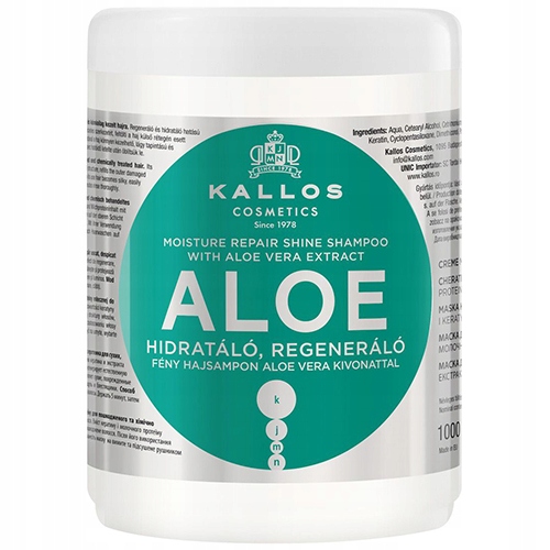 [1685] Kallos - Aloe Vera Moisture Repair Shine Hair Mask 1000ml