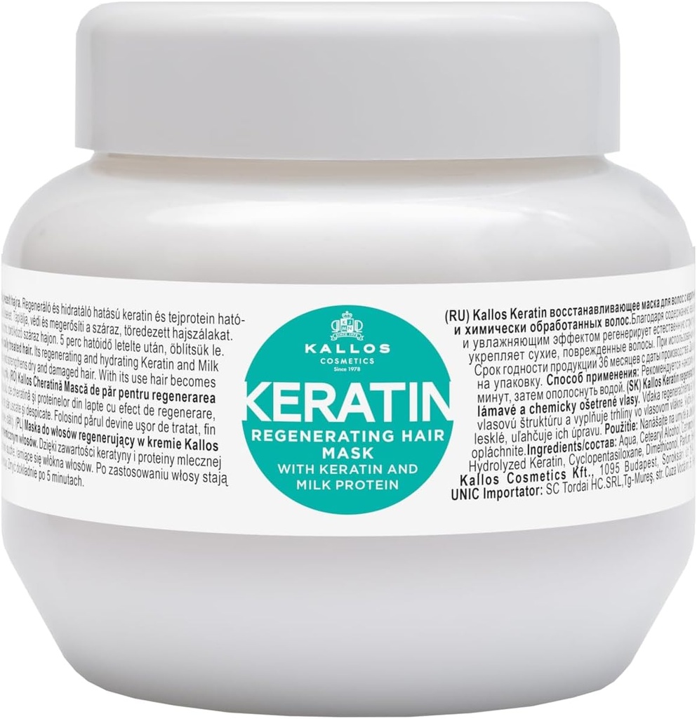 [1082] Kallos Keratin Mask 275 ml