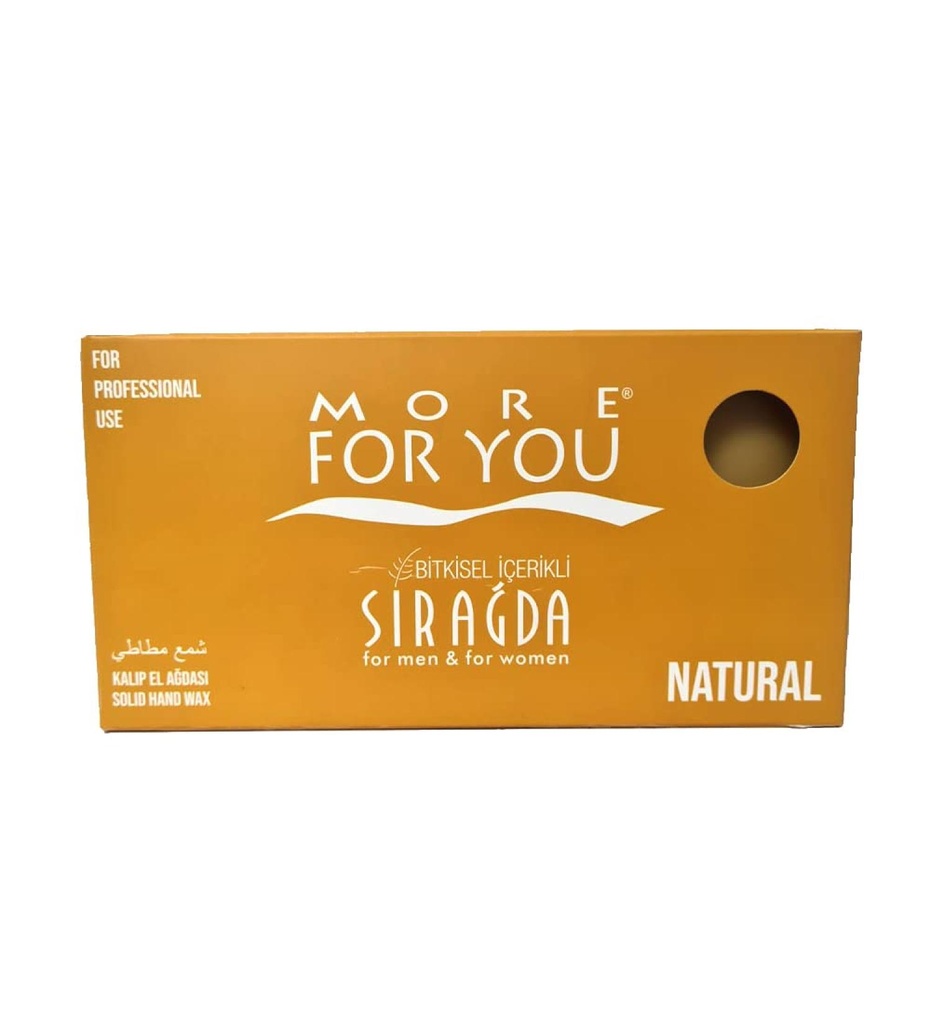 [5544] More for you Solid Wax Natural 500ml