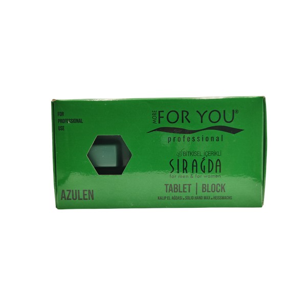 [4656] More for you Solid Wax Tablet Azulen 400ml