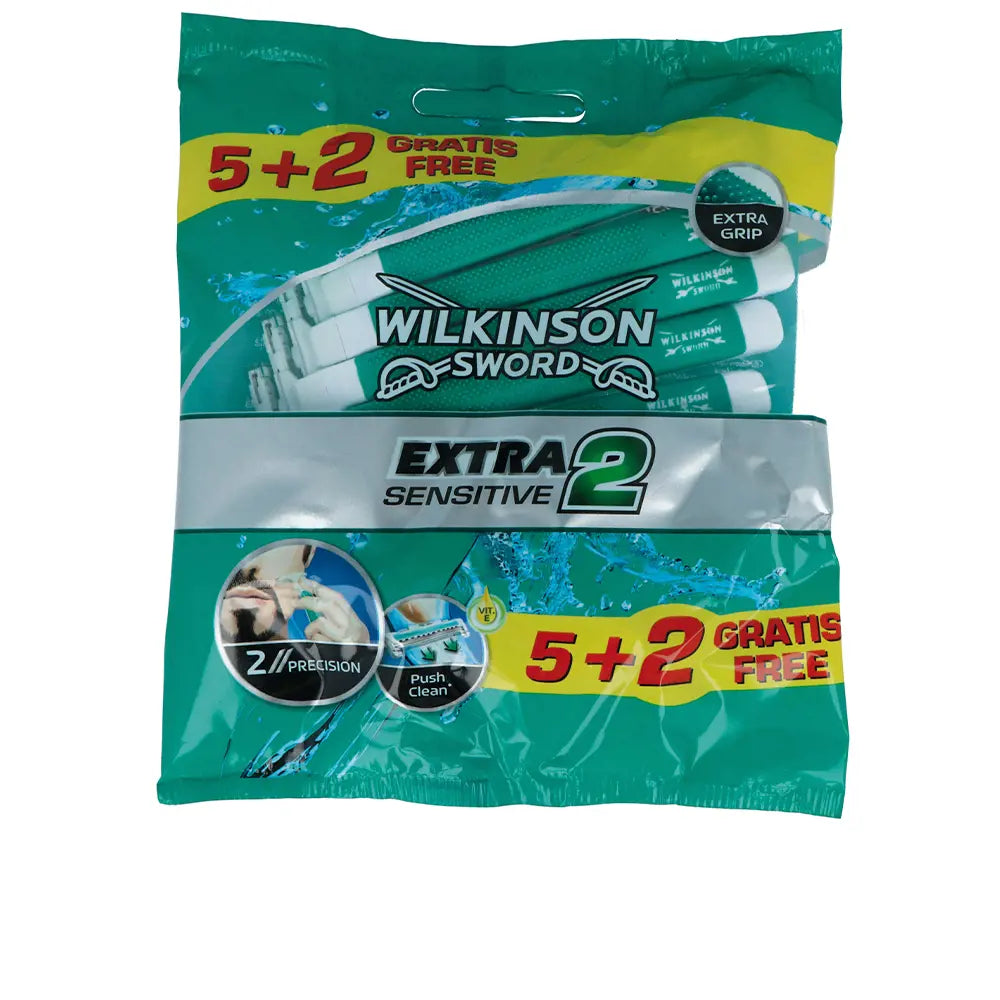 Rasoir Wilkinson Extra 2 Sensitive  5 +2Pcs