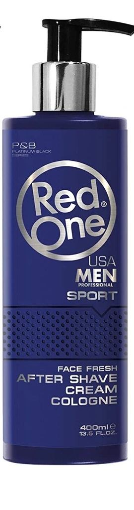 [7606] Red One Sport After Shave Cream Cologne 400 ml