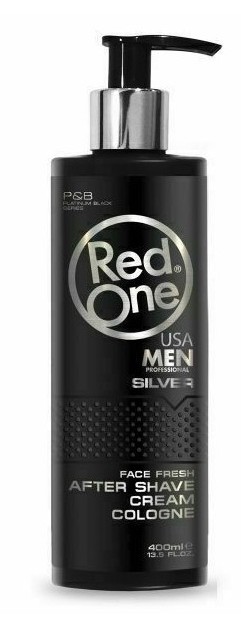 [6967] Red One Silver After Shave Cream Cologne 400 ml