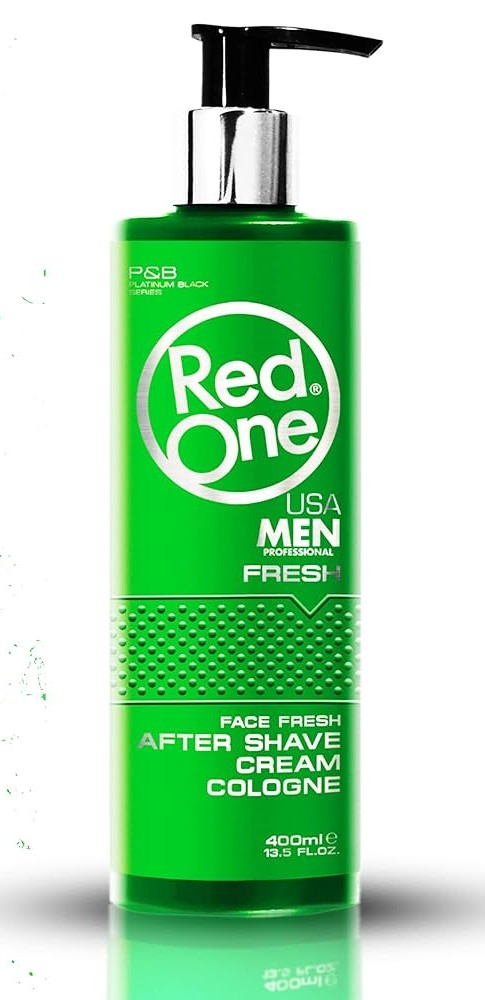 [7590] Red One Fresh After Shave Cream Cologne 400 ml