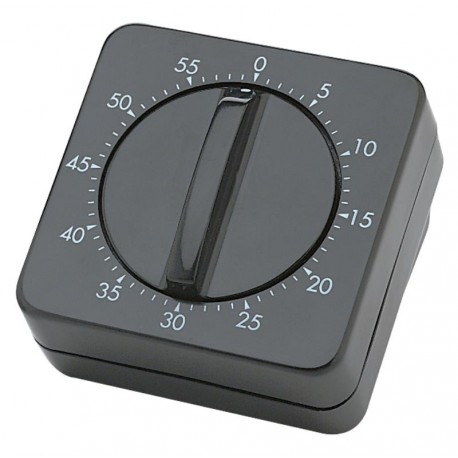 [009005402] SIBEL Manual Timer Black