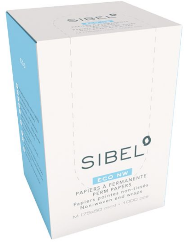 [4480300] SIBEL Perm Papers Hair Tips Box 1000pcs