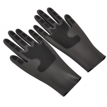 [YC970010] Sibel Gants Silicone Comb En Noir
