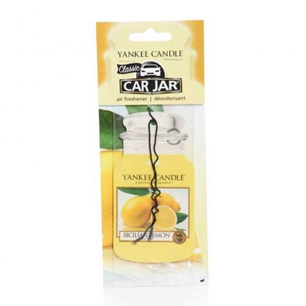[YC3406] Yankee Candle Classic Sicilian Lemon Parfum pour Voiture