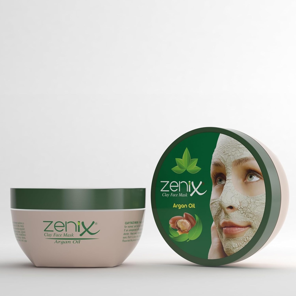 [1277] Zenix Clay Face Mask Argan oil 350g