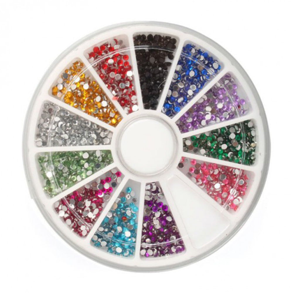 [872302G] IB Strass Roue Distributrice Multicolor (GOUTTES)