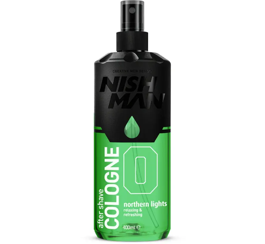 Nishman Après-Rasage Cologne N°0 Northern Lights 400 ml