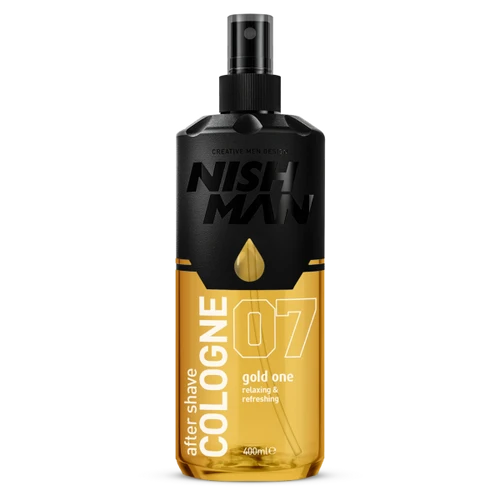 Nishman Après-Rasage Cologne N°7 Gold One 400 ml