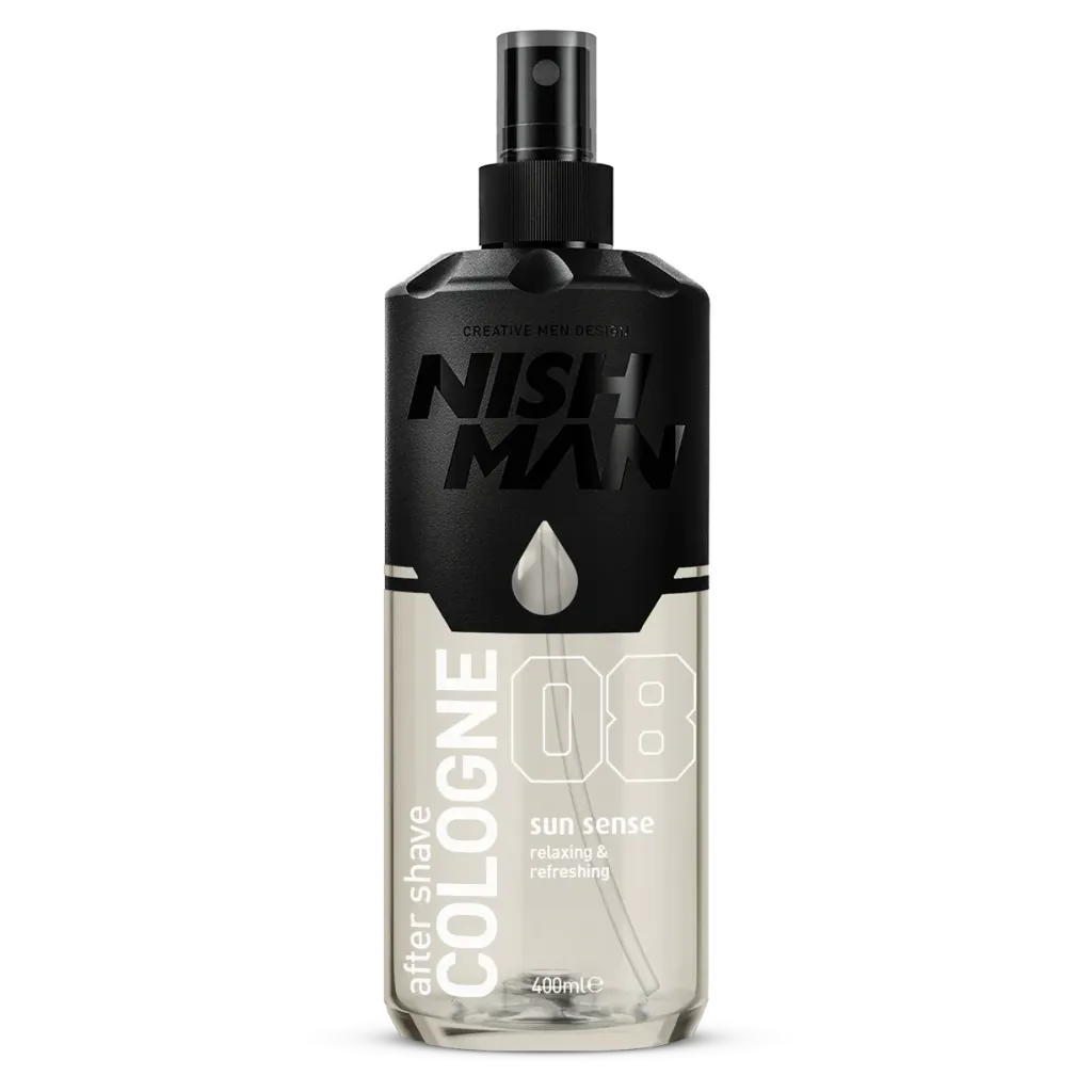 [SS002691 109-08] Nishman Après-Rasage Cologne N°8 Sun Sense 400ml