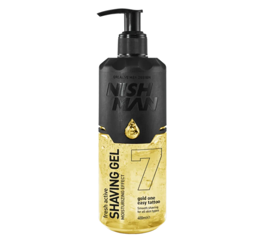 Nishman Gel de Rasage 7 Gold One 400ml
