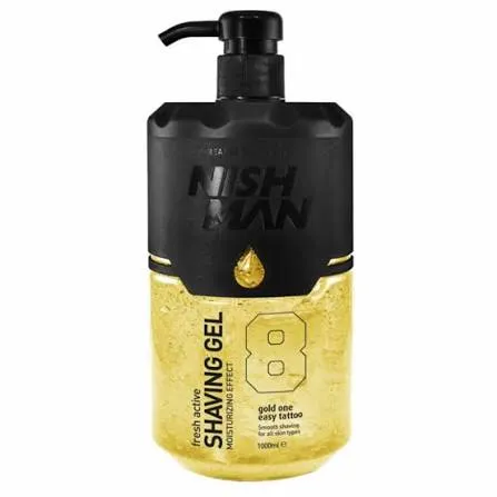 Nishman Gel de Rasage 08 Gold One 1000ml