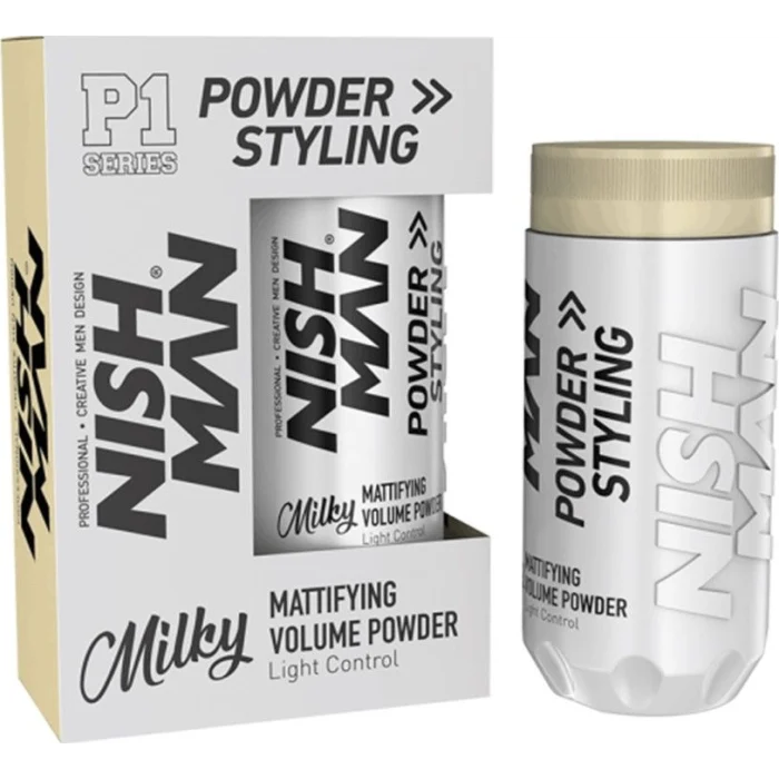 Nishman Hair Styling Powder Wax Milky 20g
