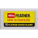 Feather Lames De Rasoir Double Edge 10pcs