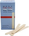 More for you Wood Spatula Big 100 Pcs Pack
