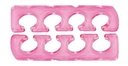 Sibel Écarteur d'Orteils en Silicone - 2 Pièces Fluo Fuchsia